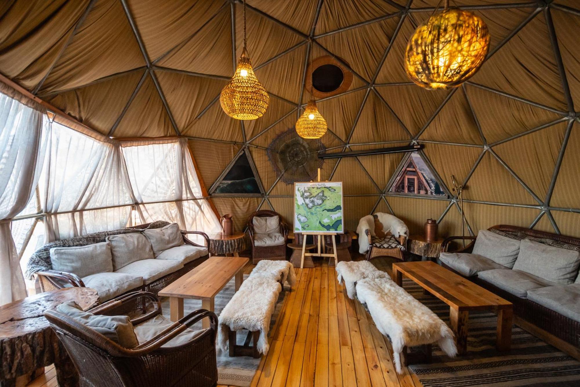 Ecocamp Patagonia Villa Torres del Paine National Park Buitenkant foto